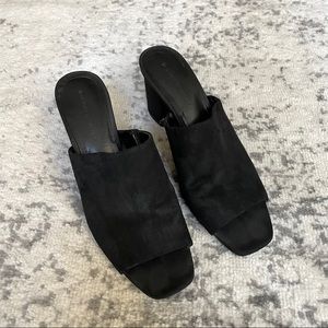 Zara Block Heeled Mules